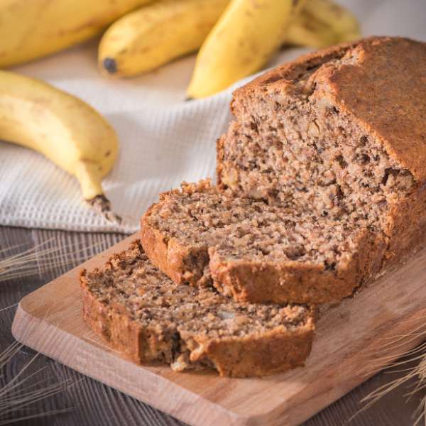 Zdravi banana kruh